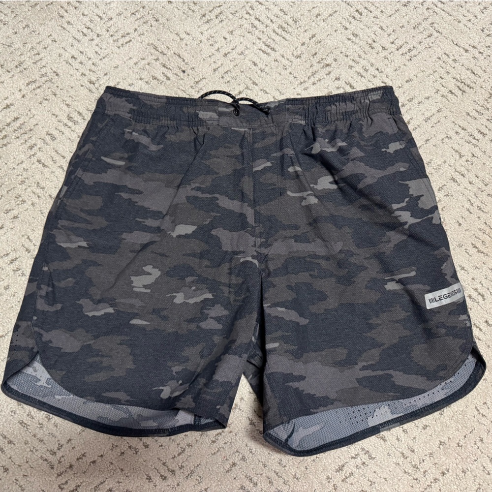 Legends Luka shorts - HD Black Camo